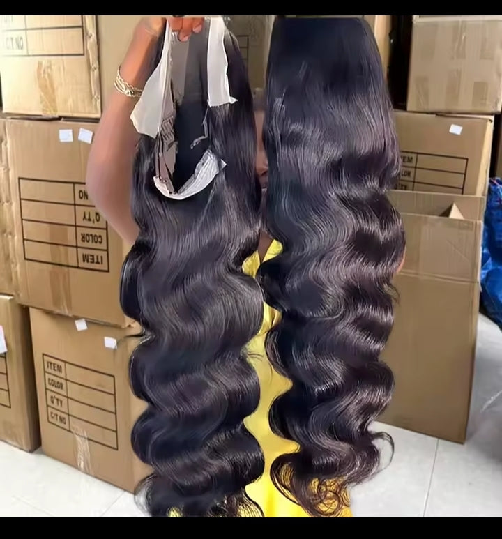 30 40 Inch 13x6 Deep Wave Hd Human Hair Lace Frontal Wig 13x4 Body Wave Human Hair Wigs For Black Women Free Shipping Curly Wigs