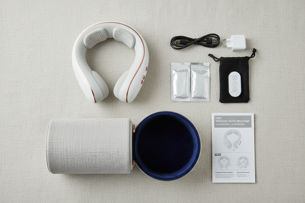 Cervical Spine Massager with Accessories
