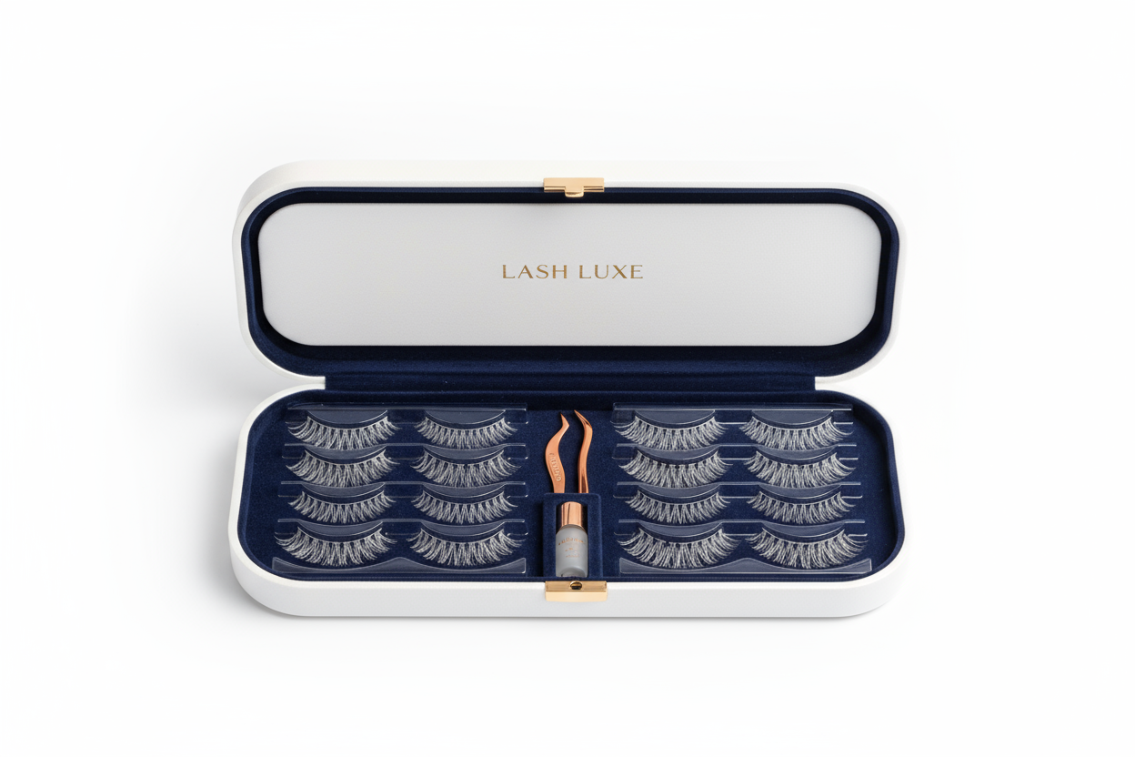 Glamorous False Eyelashes Kit