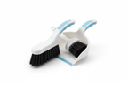 Mini Desktop and Car Broom Set - Small Sweeper with Dust Pan