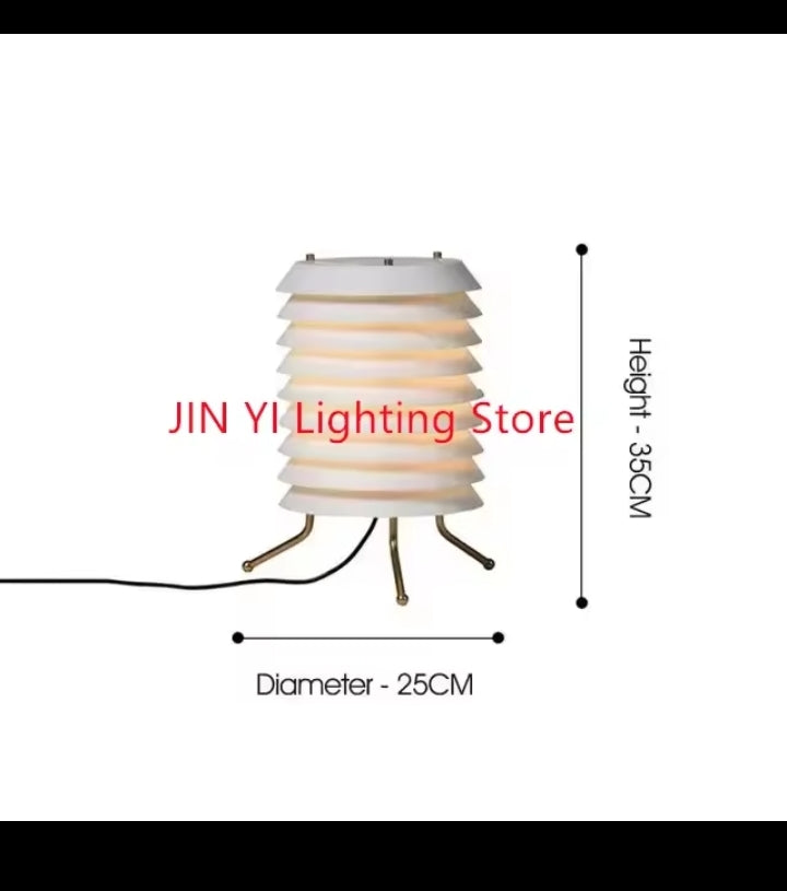 Multi Layer Retro Metal Floor Lamp Nordic Minimalist Wabi Sabi Style Room Bedroom Bedside Living Dining Room Decorative Lamp