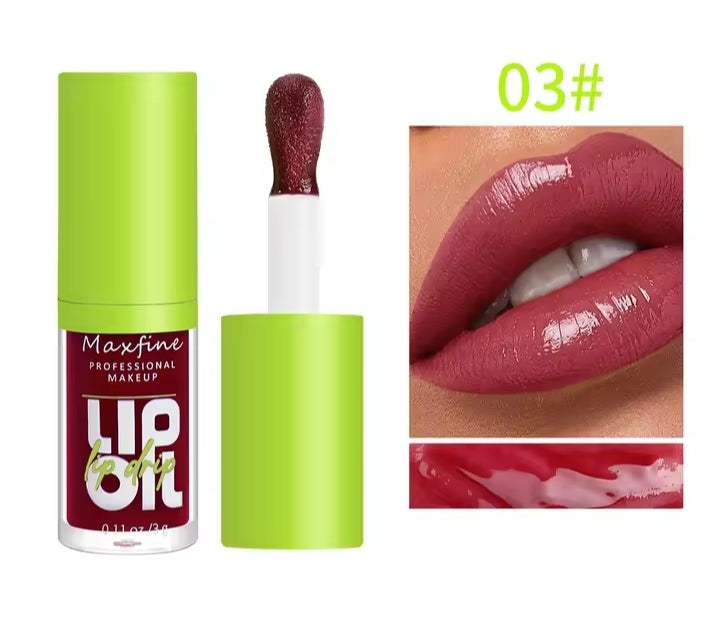 6-tone moisturizing lip gloss luminous oil lip gloss, moisturizing transparent liquid lip gloss, natural lip enhancer, make lips