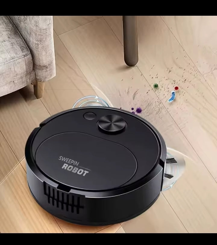 NEW USB Sweeping Robot Vacuum Cleaner Mopping 3 In 1 Smart Wireless 1500Pa Dragging Cleaning Sweep Floor for Home Office