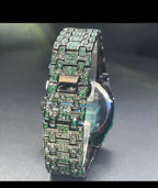 2025 New Diamond Hip Hop Watch For Men Fashion Ice Out Party Jewelry Wristwatch Luxury Shiny Gem Accessories Watches Trendy Gift