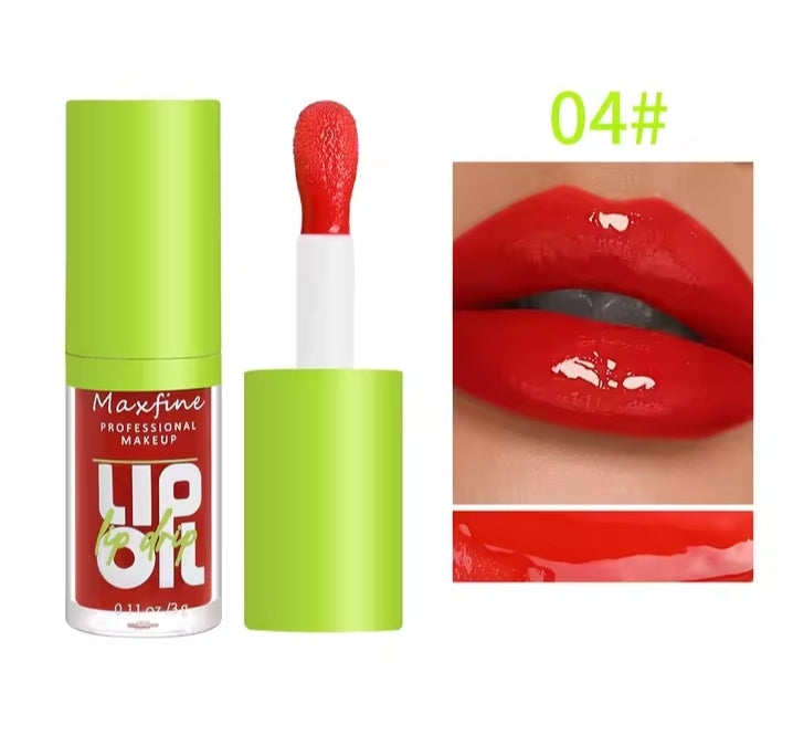 6-tone moisturizing lip gloss luminous oil lip gloss, moisturizing transparent liquid lip gloss, natural lip enhancer, make lips