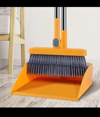 Broom set Household broom broom Dustpan set Brush head sweeping Individual sweep broom Foldable garbage shovel broom