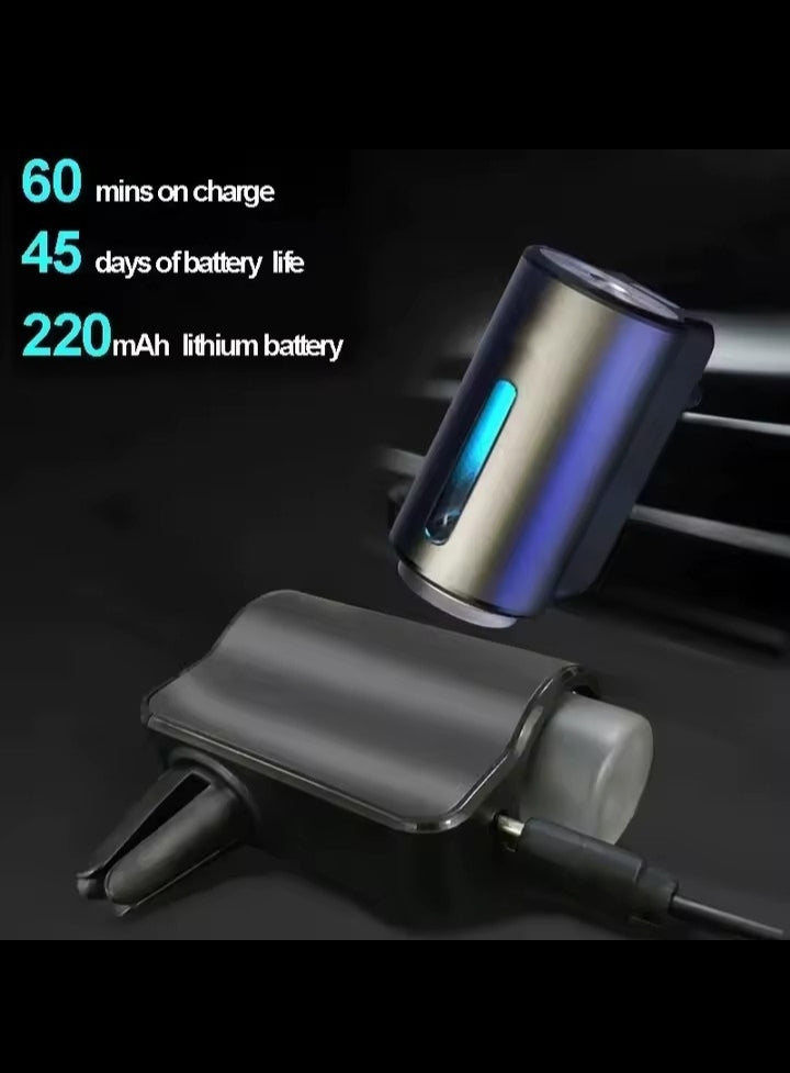 Car Air Freshener Electric Auto Aroma Diffuser Car Air Vent Essential Oil Mist Humidifier Fragrance Diffuser Aromatherapy