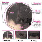 Bone Straight Lace Front Wigs Human Hair Brazilian 30 40Inch 13x4 360 Lace Frontal Human Hair Wigs For Women