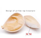 Palm Push Up Invisible Silicone Bra Womens Chest Stickers Lift Up Self Adhesive Bra Cover Bra Silicone Pad Sexy Strapless Breast