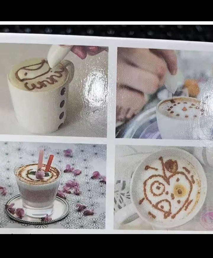 1PCS Electrical Latte Art Pen for Coffee Cake Spice Pen Cake Decoration Pen Coffee Carving Pen Baking Pastry Tools Coffee Decor