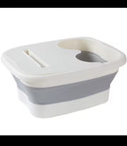 Foldable Footbath Massage Bucket Soaking Bucket Folding Basin Spa Foot Bath Bucket Household Sauna Bathtub Pedicure Bath Bathtub