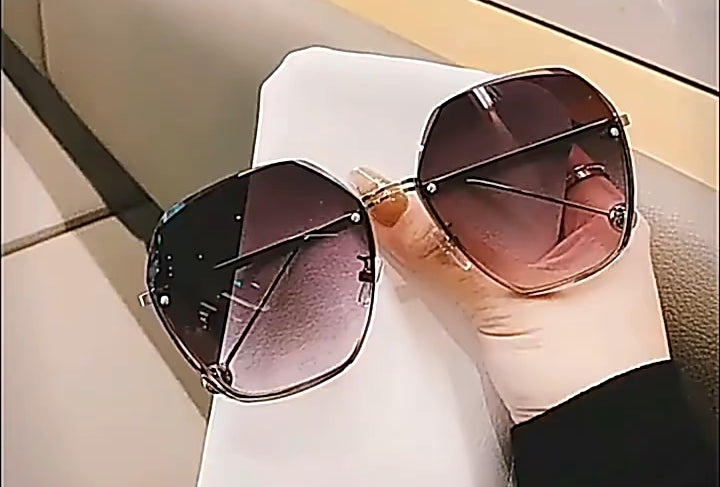 SQUARE CLEAR LENS GLASSES