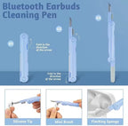 Key7 in 1 Computer Keyboard Cleaner Brush Kit Earphone Cleaning Pen For Headset Keyboard Cleaning Tools Cleaner Keycap Puller Kit