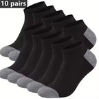 Men's Fashion Cotton Breathable Comfortable Ankle Socks, Men's Summer Socks