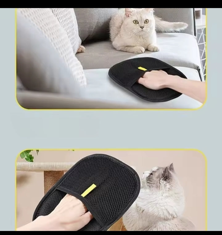 Pet Hair Remover Portable Washable Clothes Hair Dehairing Gloves Pet Cleaning Products Pet Accessories