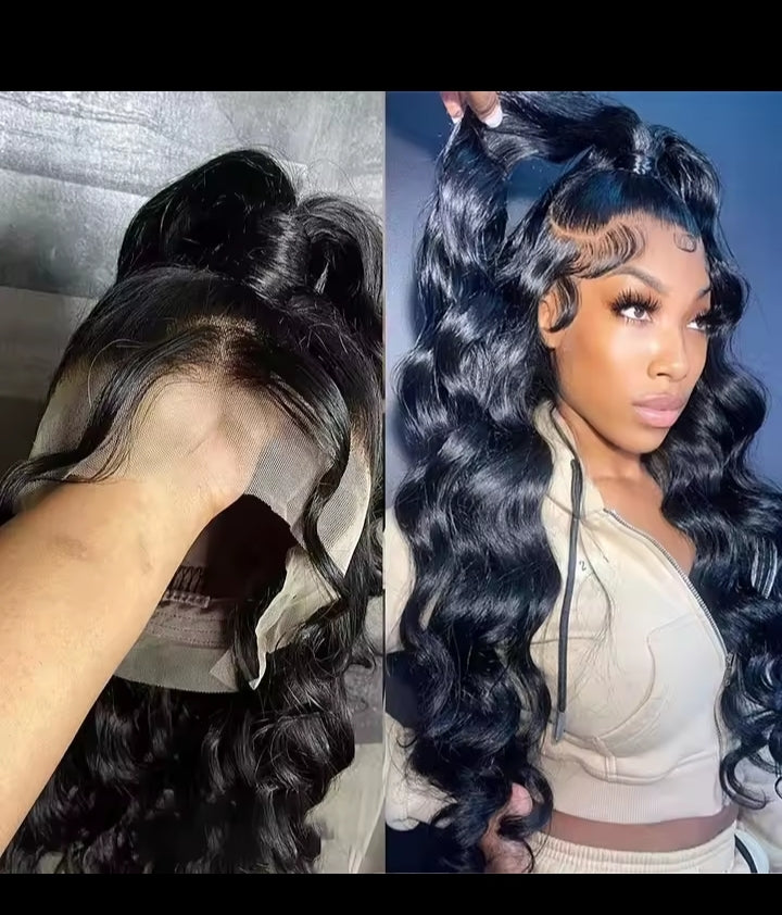 30 40 Inch 360 Full Lace Body Wave Wigs Human Hair 100% 13x4 13x6 HD Lace Frontal Wig For Black Women 4x4 5x5 Lace Closure Wigs