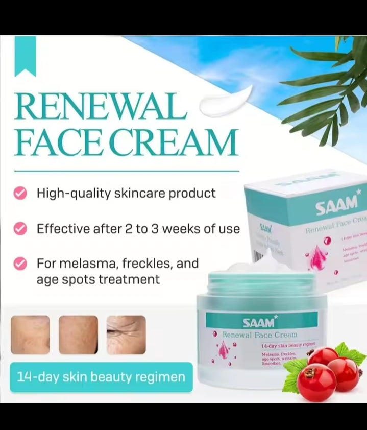 Saam Face Cream，Saam Renewal
