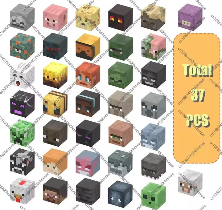 New Magnetic Blocks-Build Mine Magnet World Set for Boys Girls, Sensory Construction Toys for Toddlers Christmas Gifts