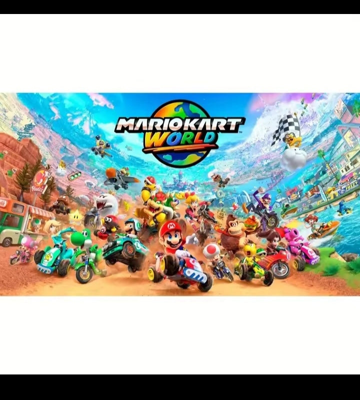 Nintendo Switch 2 Console and Mario Kart World Bundle- Hong Kong Version (HK Charger with HK to US Plug Adapter