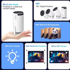 Magcubic Projector HY300 Pro 4K Android 11 Dual Wifi6 290A