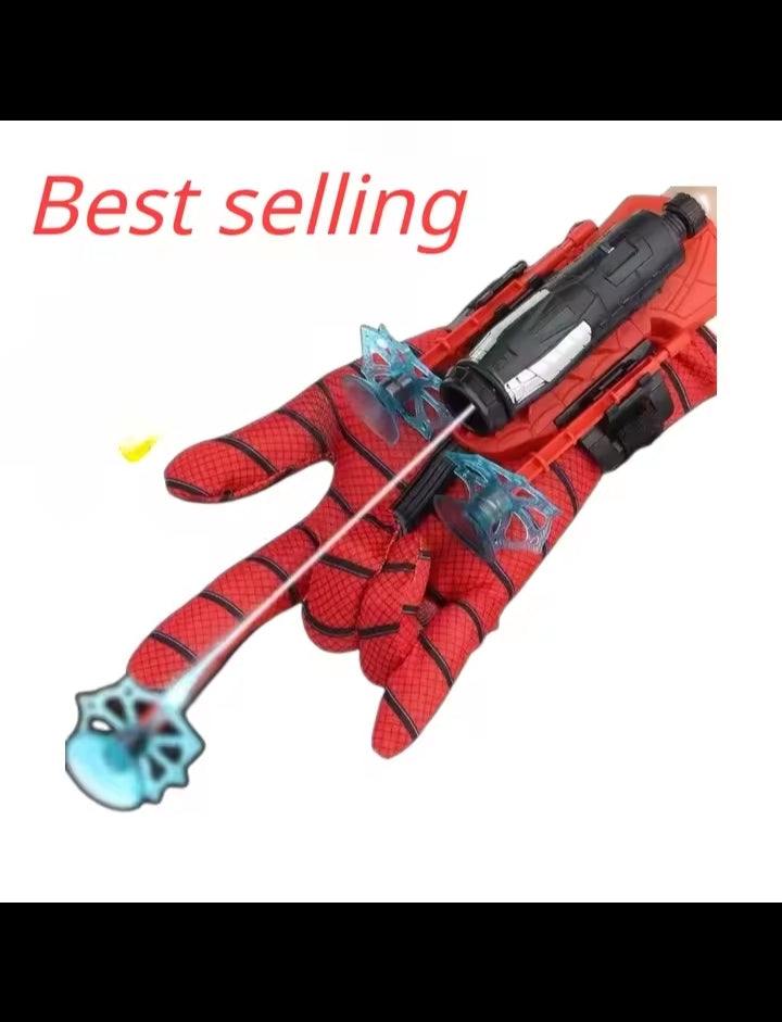 Anime Characters Children Toys Wrist Toy Set Action Figure New for Spiderman Glove Launcher Set Role Play Figures Hobbies
