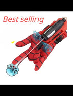 Anime Characters Children Toys Wrist Toy Set Action Figure New for Spiderman Glove Launcher Set Role Play Figures Hobbies