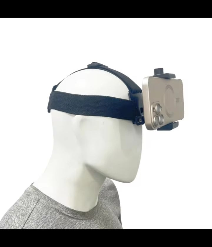 Head Strap Cell Phone Holder Headband Mounting Kit Cell Phone Mounting Bracket For Gopro Hero 11 10 9 8 7 Action Camera
