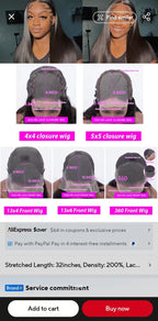 Bone Straight Lace Front Wigs Human Hair Brazilian 30 40Inch 13x4 360 Lace Frontal Human Hair Wigs For Women