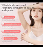 Waterproof 2in1 Electric Shaver for Women Bikini Hair Trimmer Wet Dry Use Dual Head Detachable Cordless Rechargeable