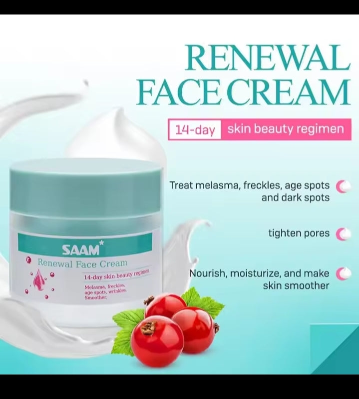 Saam Face Cream，Saam Renewal