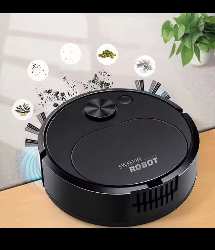 NEW USB Sweeping Robot Vacuum Cleaner Mopping 3 In 1 Smart Wireless 1500Pa Dragging Cleaning Sweep Floor for Home Office