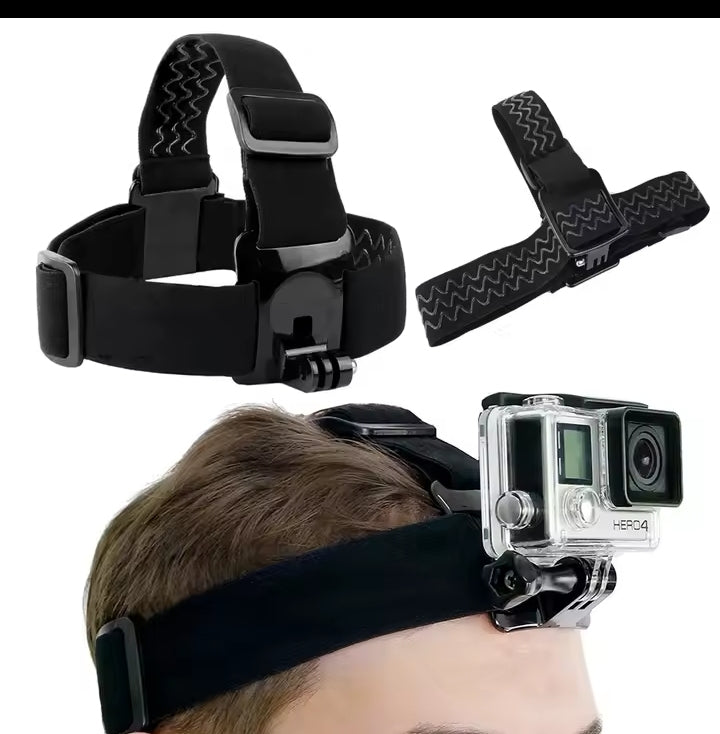 Head Strap Cell Phone Holder Headband Mounting Kit Cell Phone Mounting Bracket For Gopro Hero 11 10 9 8 7 Action Camera