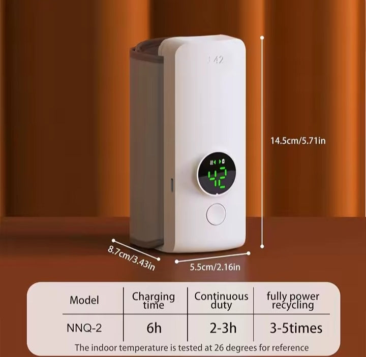 Portable Bottle Warmer Rechargeable Cordless Milk Warmer Travel Warmer for Comfortable Baby Feeding On The Go