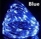 USB Led Fairy Light 20M 200LED Holiday Outdoor Lamp Garland For Christmas Tree Wedding Party DECORATIONS