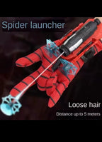 Anime Characters Children Toys Wrist Toy Set Action Figure New for Spiderman Glove Launcher Set Role Play Figures Hobbies