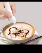 1PCS Electrical Latte Art Pen for Coffee Cake Spice Pen Cake Decoration Pen Coffee Carving Pen Baking Pastry Tools Coffee Decor