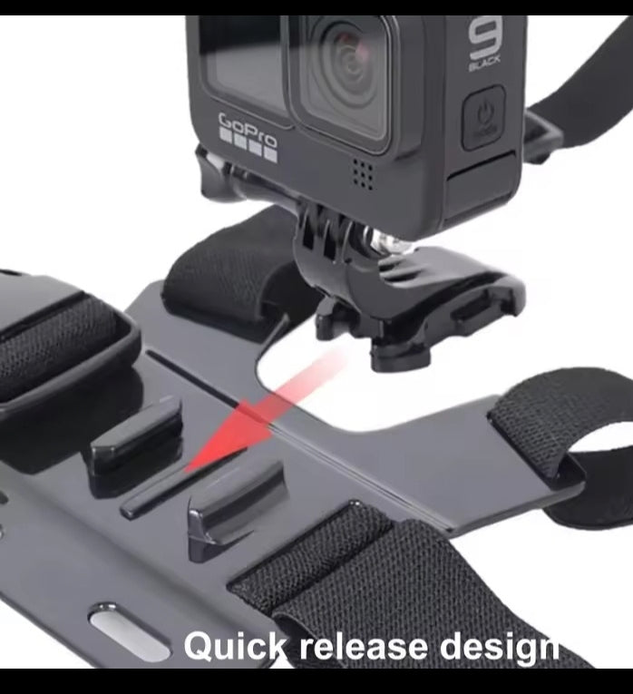 5 in 1 Mobile Phone Chest Strap Mounting Holder First Angle Video Record life Phone Bracket Fixed Live Broadcast Accessories