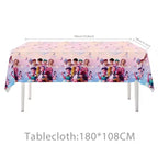 Demon Hunters Birthday Party Decor Tableware Banner Decorations Cake Topper Balloon Girl Kid Korean Kpop Anime Party Supplie Set