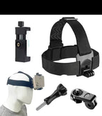 Head Strap Cell Phone Holder Headband Mounting Kit Cell Phone Mounting Bracket For Gopro Hero 11 10 9 8 7 Action Camera