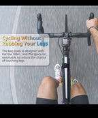 NEWBOLER Bicycle Triangle Bag Bike Frame Front Tube Bag Waterproof Cycling Bag Battery Pannier Packing Pouch Accessories