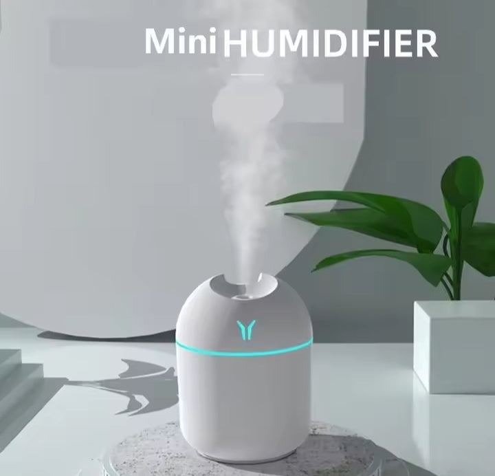 250ML USB Mini Air Humidifier Aroma Essential Oil Diffuser For Home Car Ultrasonic Mute Mist Maker Diffuser with LED Color Lamp