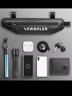 NEWBOLER Bicycle Triangle Bag Bike Frame Front Tube Bag Waterproof Cycling Bag Battery Pannier Packing Pouch Accessories