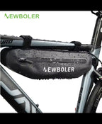 NEWBOLER Bicycle Triangle Bag Bike Frame Front Tube Bag Waterproof Cycling Bag Battery Pannier Packing Pouch Accessories